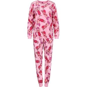 Winnie the Pooh, Knorretje Disney - Roze pyjama voor dames, warme, lange mouwen / XXS