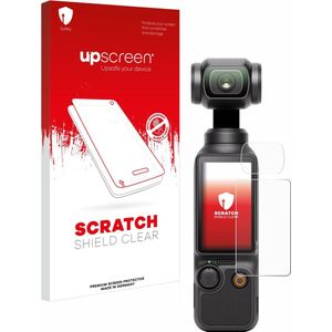 Upscreen - Scratch Shield Clear - Displayschermfolie - Transparant - Hoge Transparantie, Anti-Vingerafdrukcoating