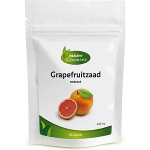 Healthy Vitamins Grapefruitzaad Extract - 60 Capsules - 400 mg