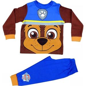 Paw Patrol - Pyjama - Blauw - Chase - Kinderpyjama - Maat 86/92