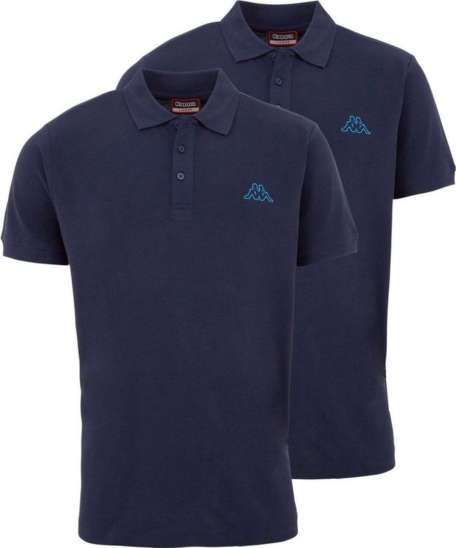Kappa - Venist - Poloshirt - Dress blues - 2er Pack