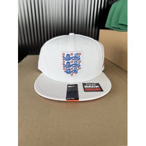 Nike Voetbal Engeland Pet - Wit - Verstelbaar - Snapback