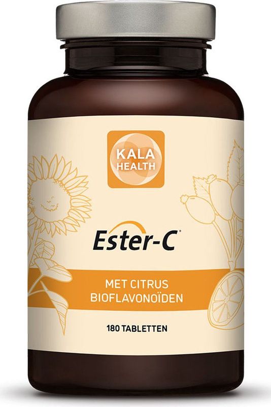 Kala Health - Ester-C - 180 Tabletten - Gebufferde Vitamine C
