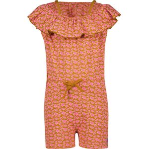 4PRESIDENT Meisjes jurk - Inca Gold AOP - Maat 140 - Meisjes jurken