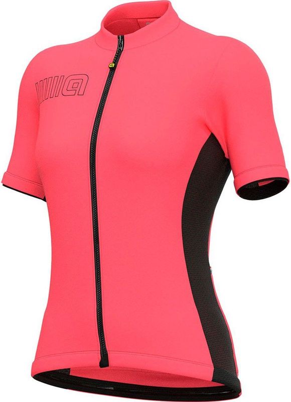 ALE' Dames effen kleur blok korte mouwen korte mouwen jersey (Pack van 1)