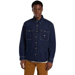 Dickies - Mechanic Denim - Overhemd - Blauw - Lange Mouwen