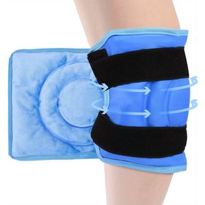 Dutchers® Icepack Knie - Knieverband - Gelpack - IJspack bij blessure - Koud compres - Herbruikbaar - Hot / Coldpack - Coolpack met elastische band - Warm en Koud Kompres