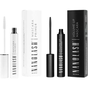 Nanolash - Volume Mascara Set - Zwart - 2x10ml