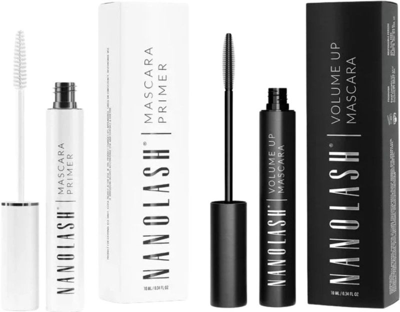 Nanolash - Volume Mascara Set - Zwart - 2x10ml