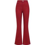 Banned Retro - Legs Eleven - Jeans - Bordeauxrood