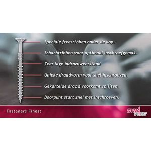Intergard Dynaplus Spaanplaatschroeven torx 3.5x40mm (100stuks)