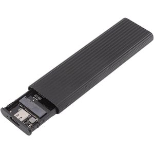 NVME SATA SSD-behuizingsadapter USB C 3.1 - Aluminium Omhulsel - SSD-formaat 2242 2260 2280 .