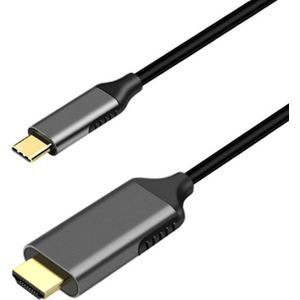 USB C naar HDMI - USB C Hdmi Adapter - USB C HDMI Kabel - Gold Plated - High Speed - HDMI naar USB C