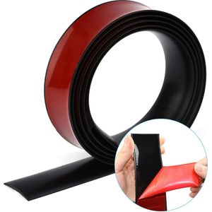 Tochtstrip deuren waterdicht zelfklevend-5cm breed-vinyl vloerlijst-onderdeel-ongeperforeerde afdekstrip-1m