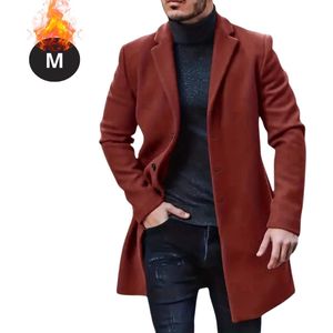 Livano Winterjas - Trenchcoat - Heren - Winter - Herfstjas - Volwassen - Stijlvol - Knopen - Lichtbruin - S