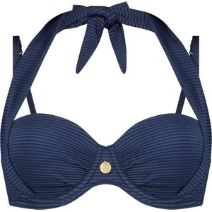 TC WOW multiway bikinitop navy jacquard voor Dames - Maat 36D - 70D