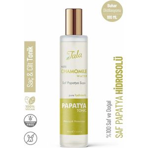 Tala Kamille Haar Tonic Water 100% Puur en Natuurlijk Ontspannend en Hydraterend Chamomile Tonic Puur Hydrosol 100 ml, Geen Tala oil
