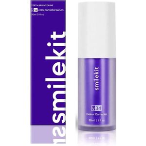 Smilekit V34 Colour Corrector Serum - Witte Tanden - Paarse Tandpasta - Teeth Whitening - Kleurcorrector - Tanden Bleken