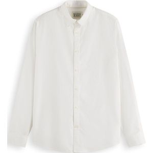 Scotch & Soda CORE - OXFORD SOLID Heren Overhemd - Maat L