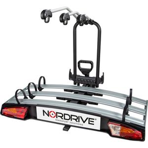 Nordrive Wave 3, fietsendrager voor trekhaak - 3 fietsen - Inklapbaar - Electrische fietsen