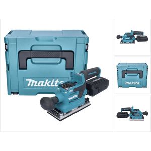 Makita DBO 382 ZJ accu vlakschuurmachine 18 V 93 x 185 mm borstelloos + Makpac - zonder accu, zonder lader