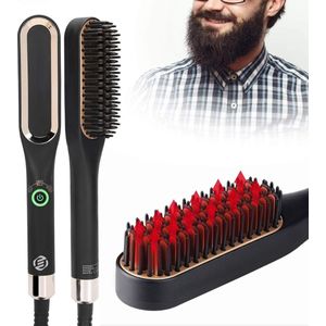 Equivera Baard Stijltang - Baard Styler - Baard Stijlborstel - Baard Stijler - Baardborstel - Baard Borstel - Must Have Voor Mannen