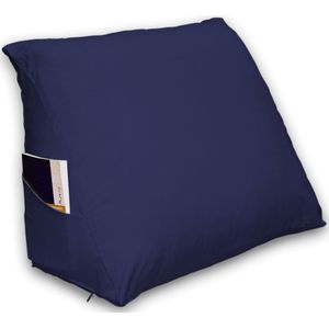 Ten Cate - Leeskussen Hoes - Kussensloop - Marineblauw - Geschikt voor Leeskussen