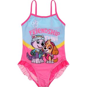 Paw Patrol Skye Everest - Meisjeszwempak uit één stuk, eendelig roze zwempak / 98-104
