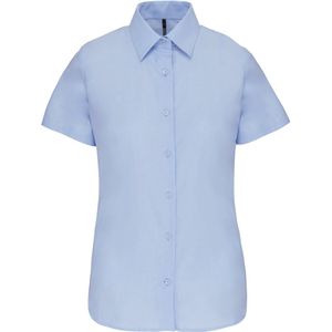 Blouse - Oxford Style - Wit - Katoen/Polyester - Easy Care