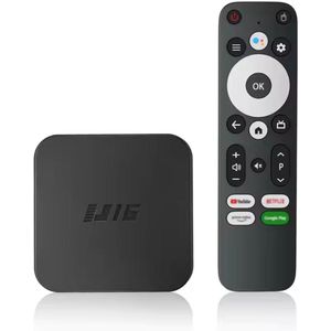 Solvique - Android TV Box - Zwart - 4K HDR - Mediaplayer - Streaming Box