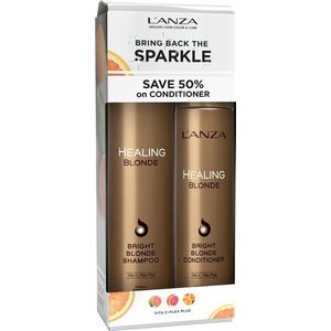 L'anza Healing Blonde - Duo Set (Shampoo 300ml & Conditioner 250ml)