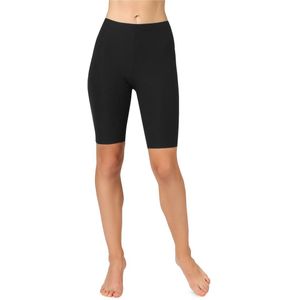 Merry Style MS-MS10-350-LE Dames Leggings - Sport - Vrijetijdsbroek - Kort - Sporbroek - Yogabroek - Zwart - M