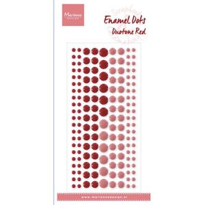 Marianne Design Decorations Enamel dots - Duotone Red