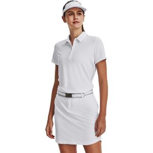 Under Armour Damen T-Shirt UA Playoff Poloshirt White (US LG)