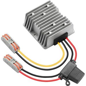 24V naar 12V Buck Converter - Waterdicht en Geschikt voor Binnen en Buiten