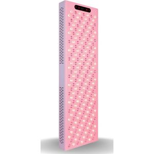 Rood Licht Therapie Lamp 660nm & 850nm - Infraroodlamp voor Diepe Huidpenetratie - Red Light Therapy voor Spierherstel en Huidverjonging - Groot paneel voor halve lichaam