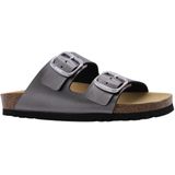 Scholl - Josephine - Teenslippers - Grijs - Leer
