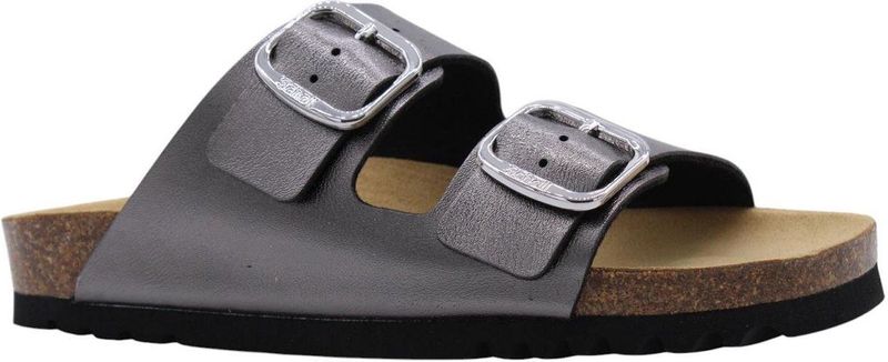 Scholl - Josephine - Teenslippers - Grijs - Leer