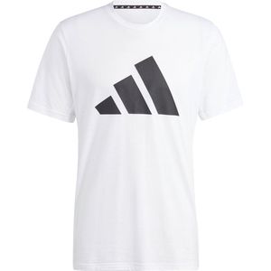 adidas Performance Train Essentials Feelready Logo Training T-shirt - Heren - Wit- M