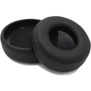 Vervangende Oorkussens voor Hoofdtelefoon - Memory Foam en PU Earpads - Zwart