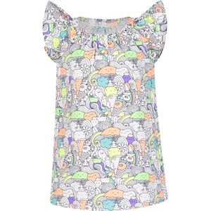 4President meisjes korte mouwen jurk Ora Ice Cream aop