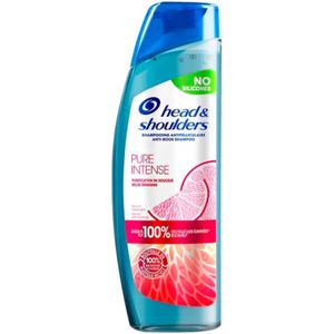 3x Head & Shoulders Shampoo - 250ml - pure intense milde reiniging pompelmoes