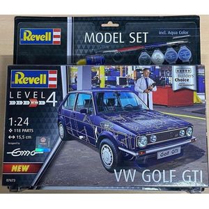 1:24 Revell 67673 Volkswagen VW Golf GTI - Builders Choice! - Model Set Plastic Modelbouwpakket