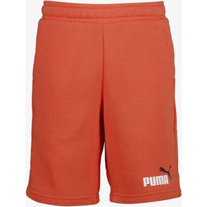 Puma kinder sweatshort oranje - Maat 170/176