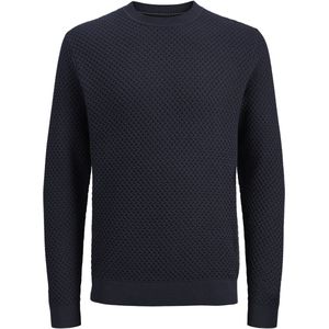 Jack & Jones - Jprblubarkley - Trui - Navy - Ronde Hals