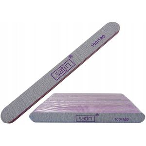 Professionele nagelvijlen 100/180 - Set van 25 stuks