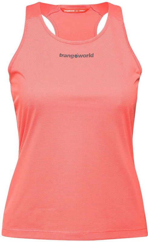Trangoworld - Luarca - Mouwloos T-shirt - Rood - Slim Fit