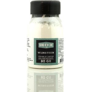 BrandNewCake® Wijnsteen Bakpoeder 80gr - Rijsmiddel - Wijnsteenpoeder - Cream of Tartar