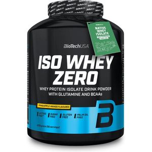 Protein Poeder - Iso Whey Zero - 2270 g - BiotechUSA - Witte chocolade