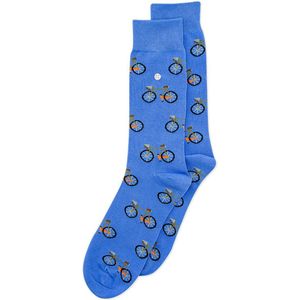 Alfredo Gonzales Fiets Sokken AG-Sk-BIC-01 113 Light Blue/Green M(42-45)